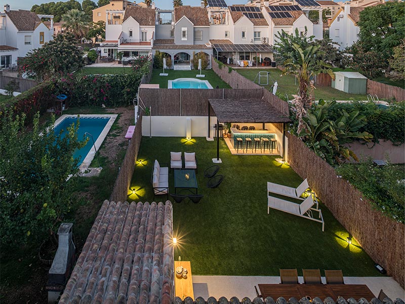 Arquitectura y Empresa, arquitectura, PRP Arquitectos, reforma, reforma integral, vivienda, arquitectura residencial, casa, El Puerto de Santa María, Andalucía, España, arquitectura española, relación entre interior y exterior, reforma integral