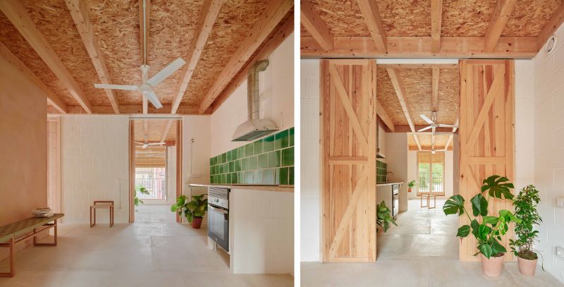 Interior de las viviendas