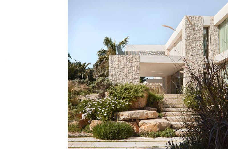 Imagen del exterior y el jardín