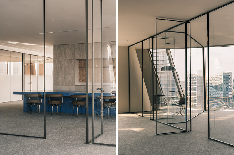 Arquitectura y Empresa, arquitectura, interiorismo, diseño de interiores, espacios de trabajo, diseño de oficinas, oficina, China, SAY Architects, Wen Studio, madera, particiones de vidrio, espacio flexible, equilibrio, luz natural, arquitectura flexible, flexibilidad, espacio multifuncional, oficina flexible