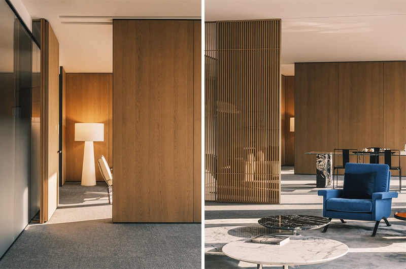 Arquitectura y Empresa, arquitectura, interiorismo, diseño de interiores, espacios de trabajo, diseño de oficinas, oficina, China, SAY Architects, Wen Studio, madera, particiones de vidrio, espacio flexible, equilibrio, luz natural, arquitectura flexible, flexibilidad, espacio multifuncional, oficina flexible