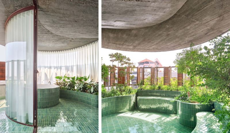 Espacio exterior de la vivienda