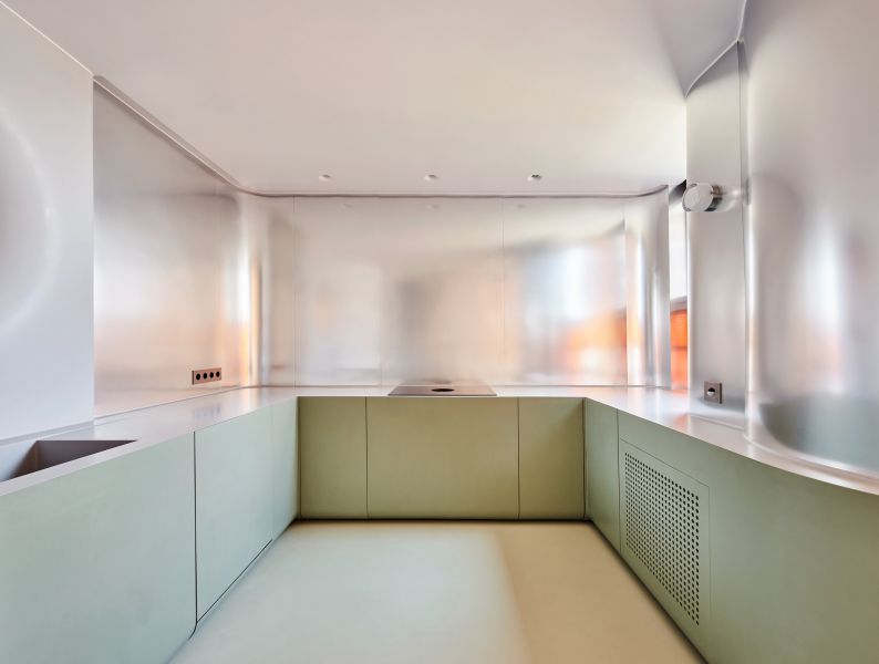 Materialidad de la cocina