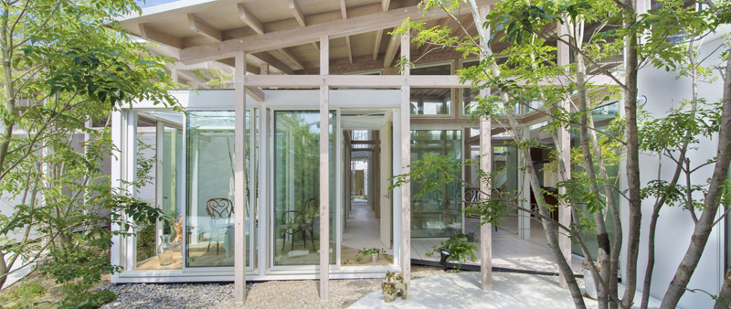 arquitectura y empresa, Studio Velocity, Japón, arquitectura japonesa, casa, vivienda, unifamiliar, Prefectura de Aichi, fachada vidrio, minimalismo, minimalista