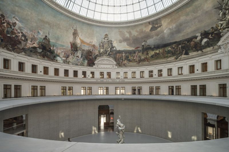 Diälogo entre el proyecto y el edificio original