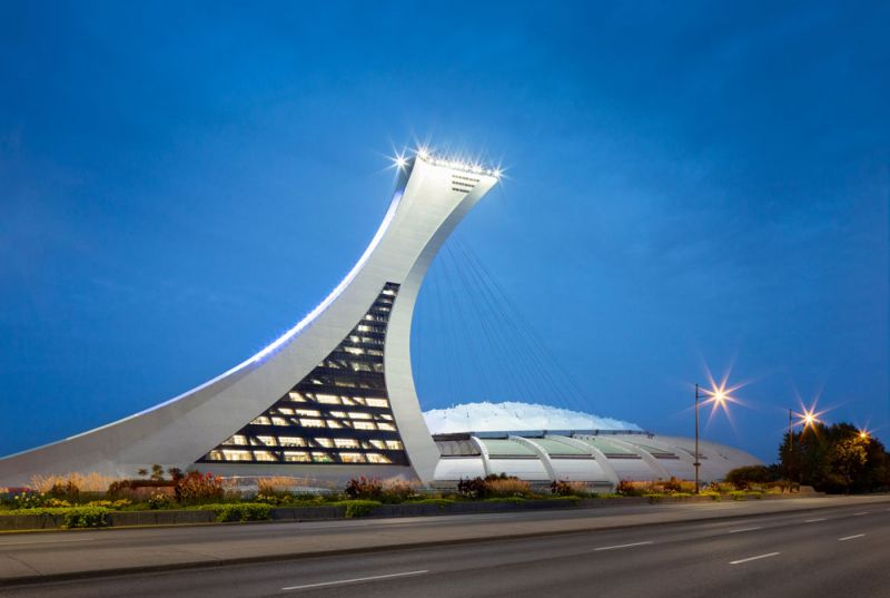 arquitectura estadio olimpico montreal Provencher Roy Desjardins foto exterior torre