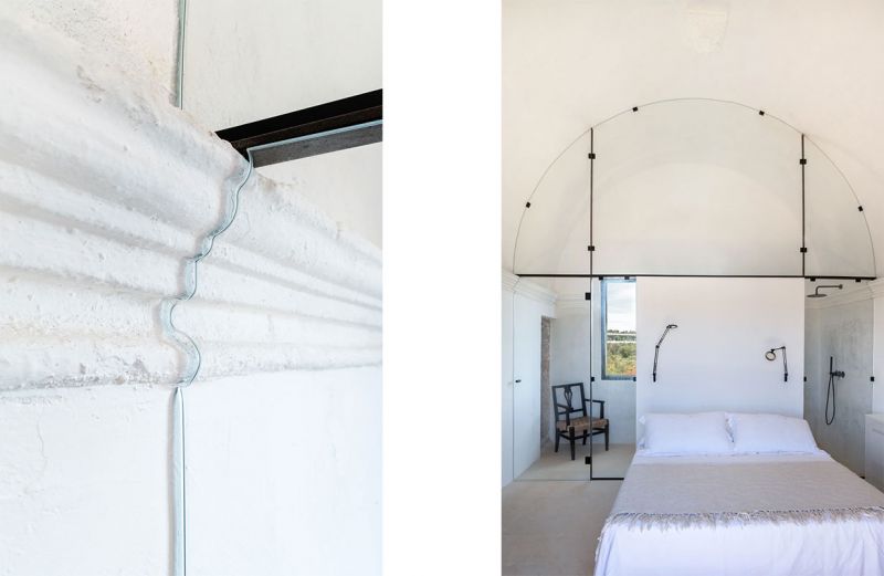 Detalles del interior de la Torre Santo Cotrubbo