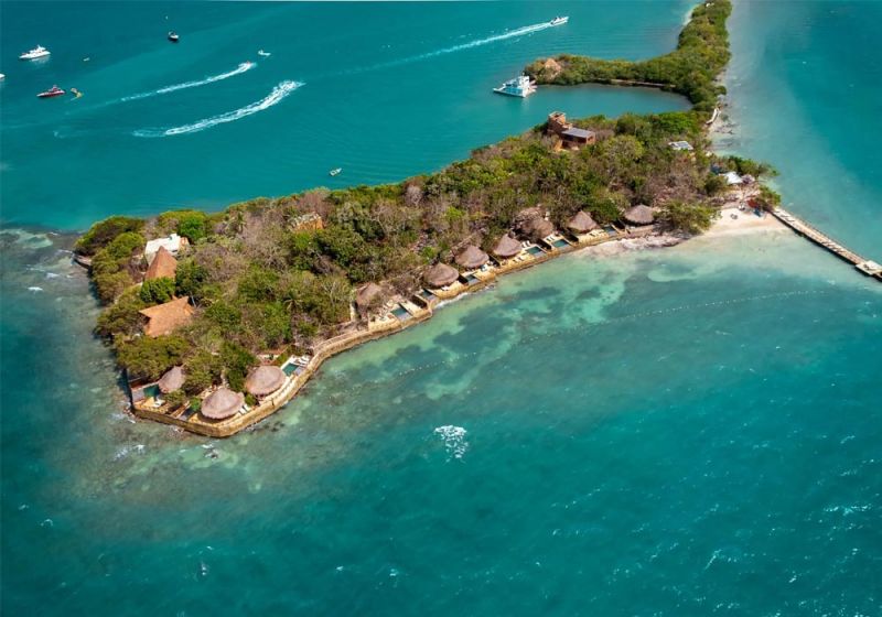 Vista general de la isleta del Hotel Las Islas