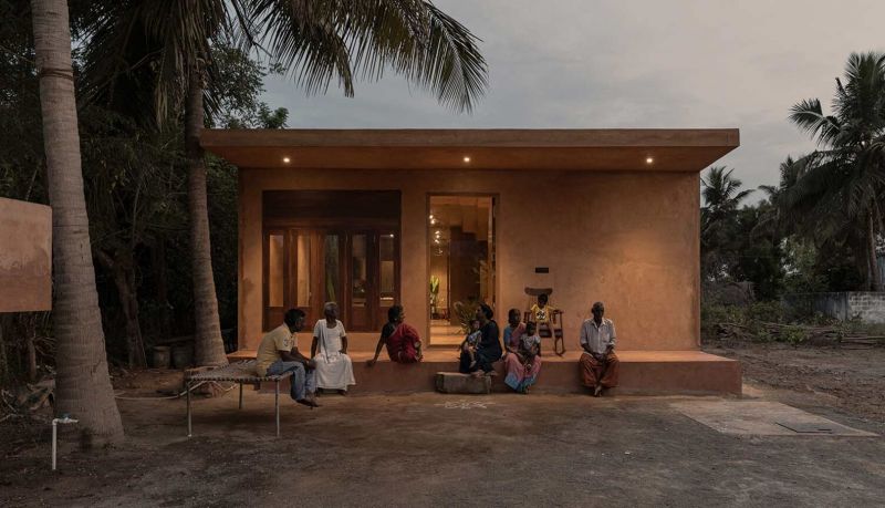 Imagen del exterior de la casa Vazaah obra de Vy Architecture Studio