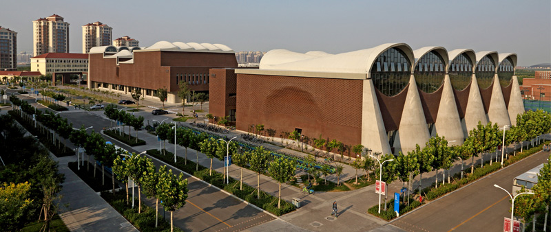 arquitectura arquitecto, diseño, design, arquitectura y empresa, Atelier Li Xinggang, campus universitario, China, Tianjin