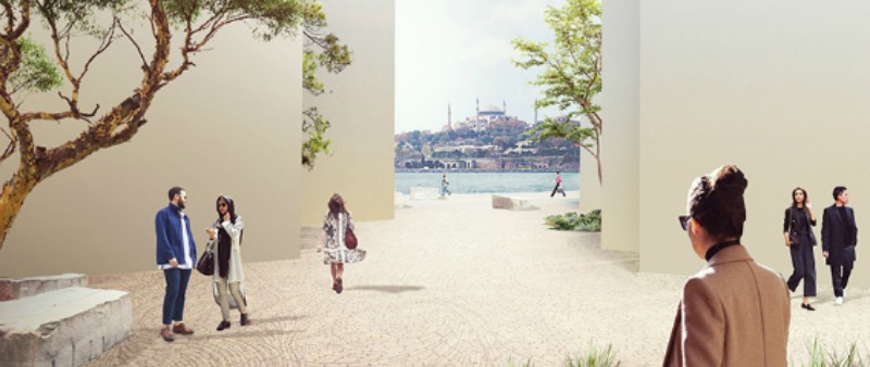 arquitectura, arquitecto, diseño, design, DROR + GENSLER, Estambul, Turquia,  galataport, puerto, ciudad, urbanismo, espacio público, cubierta verde, BEA