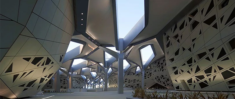 arquitectura, arquitecto, diseño, design, KAPSARC, Centro de Investigaciones y Estudios del Petróleo del Rey Abdullah, Hufton+Crow, Zaha Hadid Architects, Arabia Saudita, Riyadh