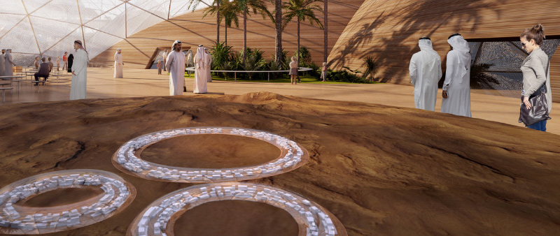 arquitectura, arquitecto, diseño, design, diseñador, BIG, Mars Science City, impresión 3D, Gobierno de Los Emiratos Árabes, Dubái, Marte, ciudad, experimental, proyecto, colonización
