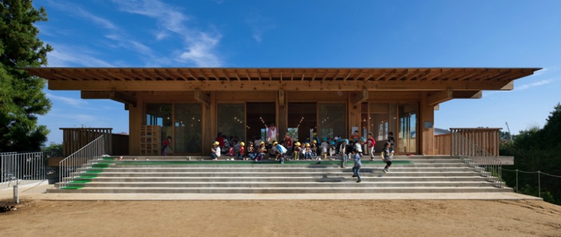 arquitectura, arquitecto, diseño, design, guardería, niños, Japón, Katsuhisa Kida, Tezuka Architects, Fototeca, rehabilitación, madera, centro educativo, 2012