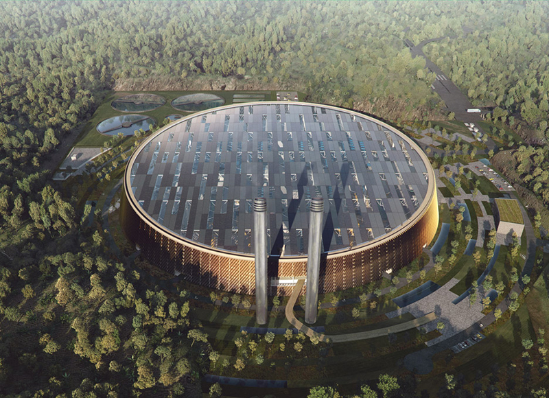 La mayor planta de conversión de residuos en energía del mundo existe, y  está en Shenzhen | Arquitectura