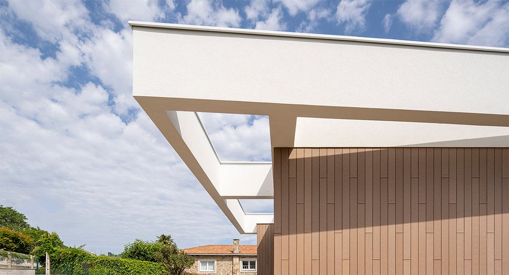 Vivienda en Montrove: arquitectura integrada en el paisaje