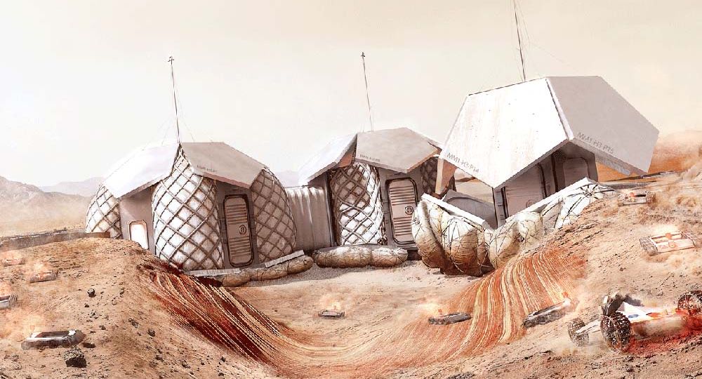 Las viviendas de Marte de Norman Foster
