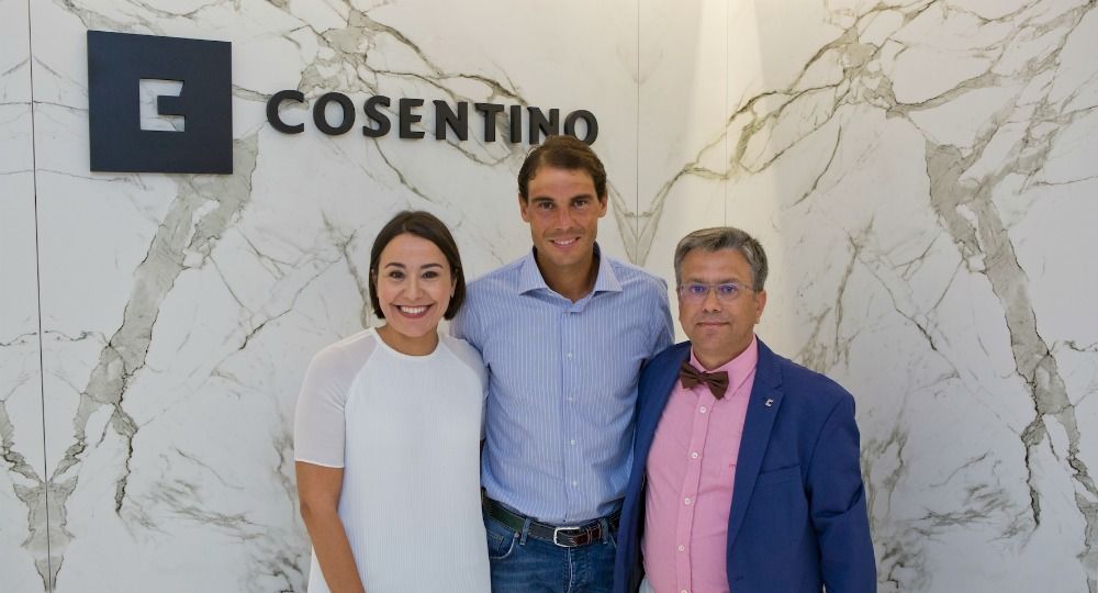 Grupo Cosentino. Rafa Nadal y el nuevo showroom Cosentino en Nueva York