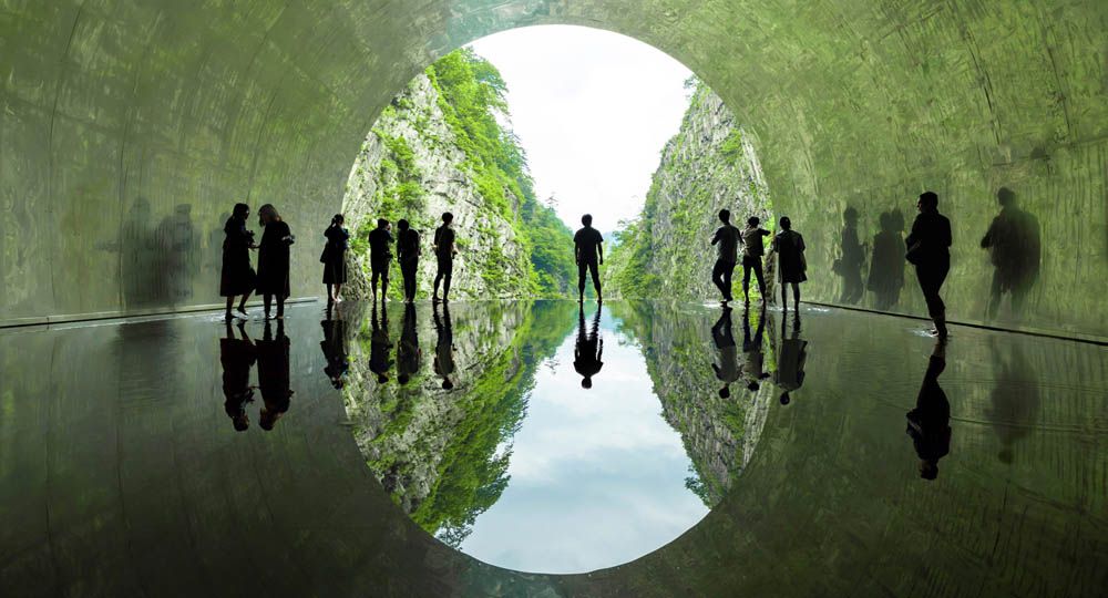 Cuando Arte y Naturaleza se unen: el Túnel de luz de MAD Architects