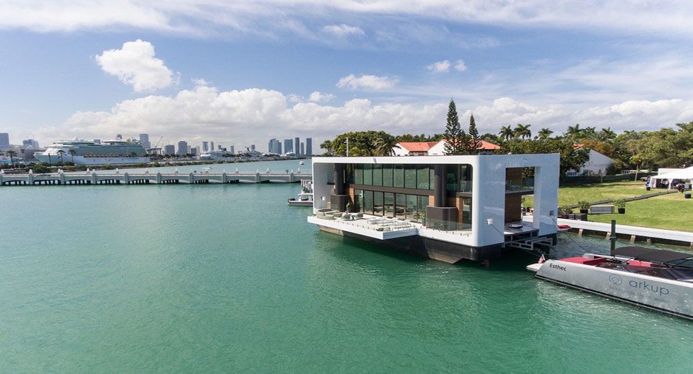 La Casa flotante Arkup en South Beach, Miami