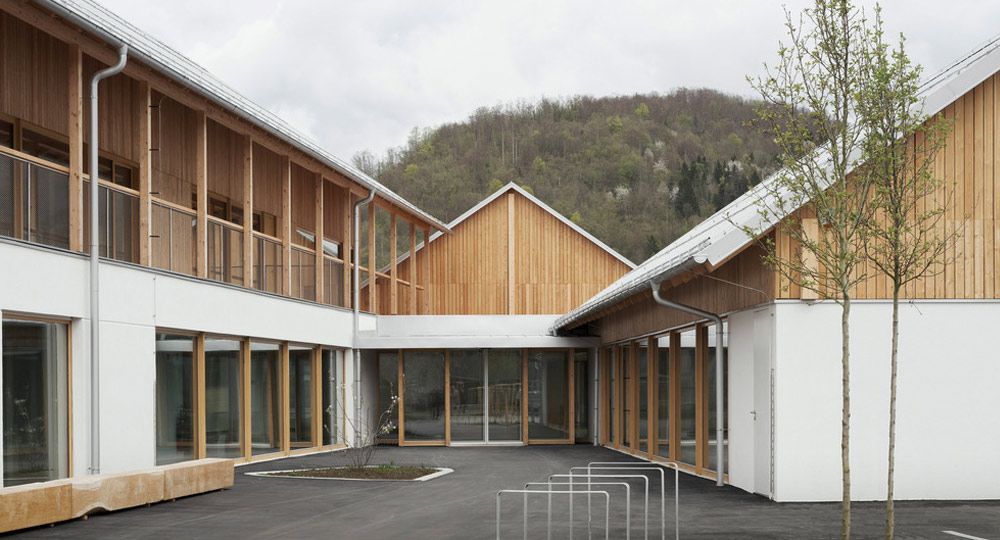 Arquitectura para crecer: escuela de infancia Bohinj