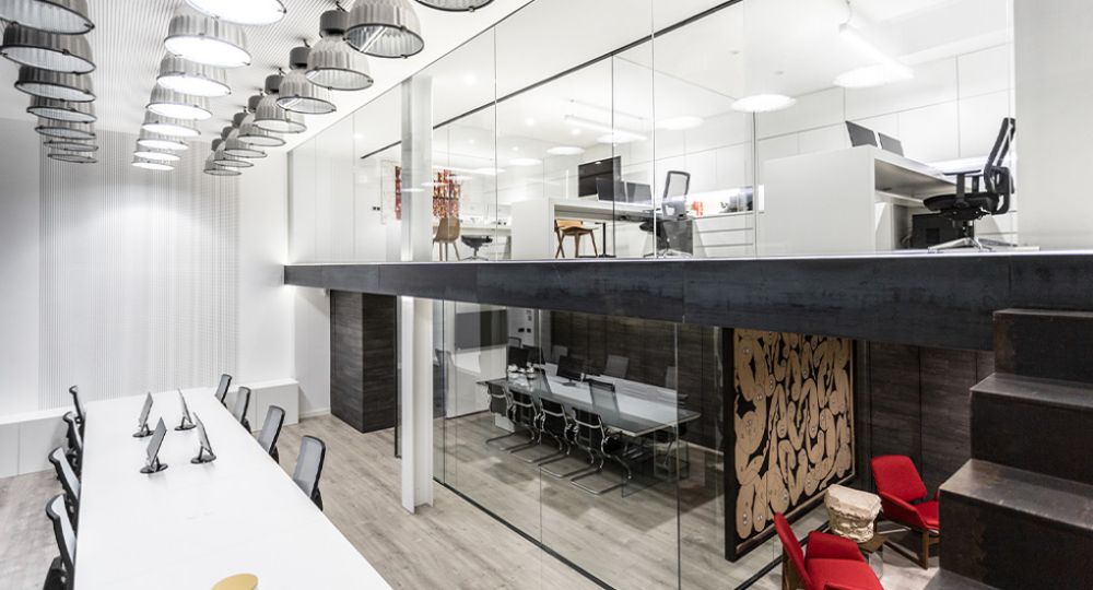 Estudio RC10: reforma de la sede de Complot Arquitectos