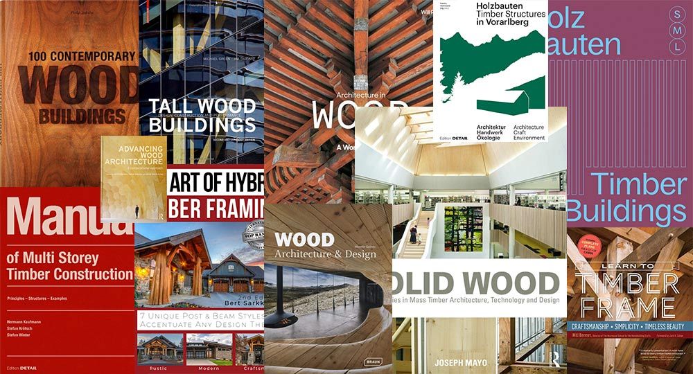 Los 19 mejores libros de construcción y arquitectura en madera