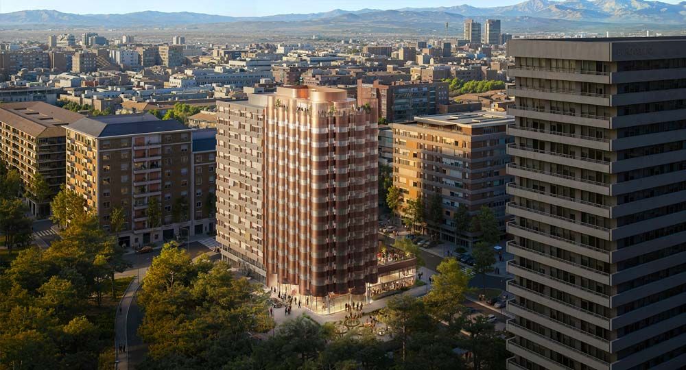 General Perón 27, un nuevo hito urbano junto al Bernabéu