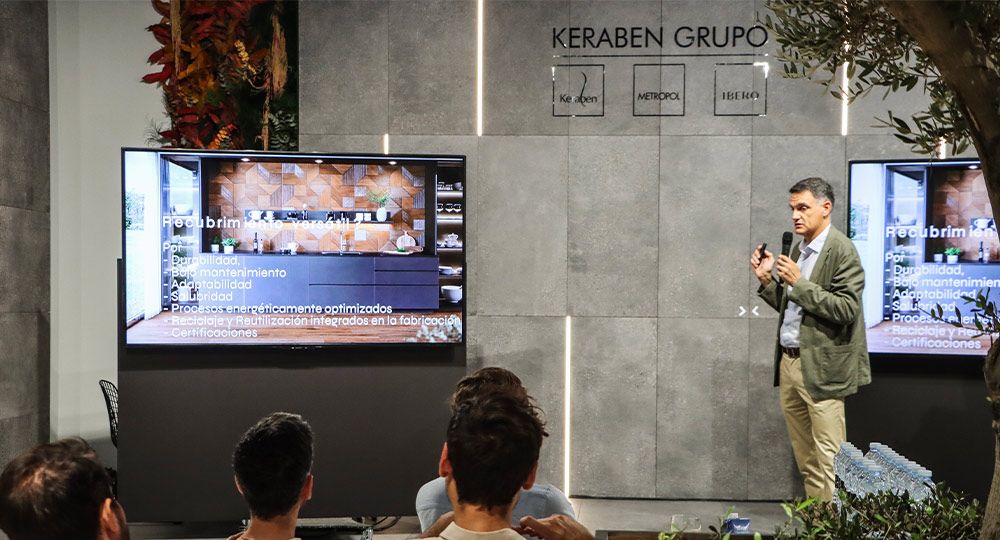 Keraben Grupo y Elite Excellence: jornada de trabajo con interioristas y decoradores 