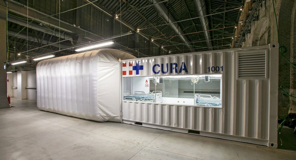 El proyecto CURA se hace realidad con la llegada del primer módulo
