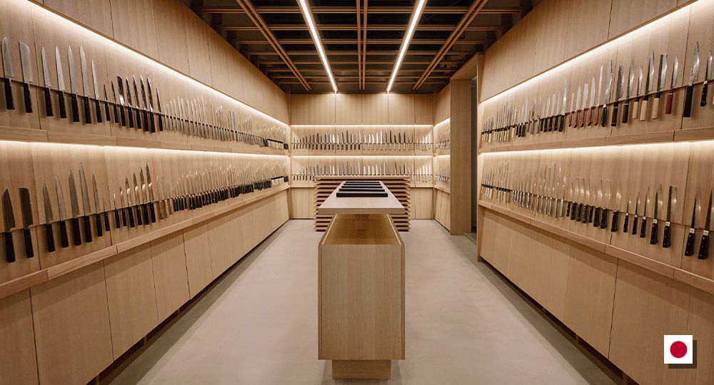 Arte, función y tradición. Tojiro Knife Gallery de L/O Design