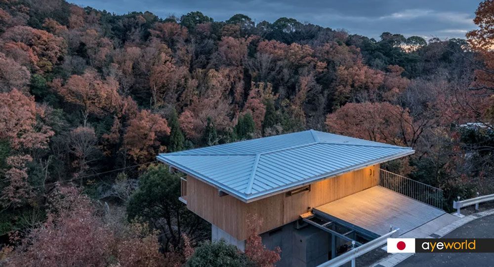 Madera y hormigón: Takenoyama House 3 de Tomoaki Uno Architects