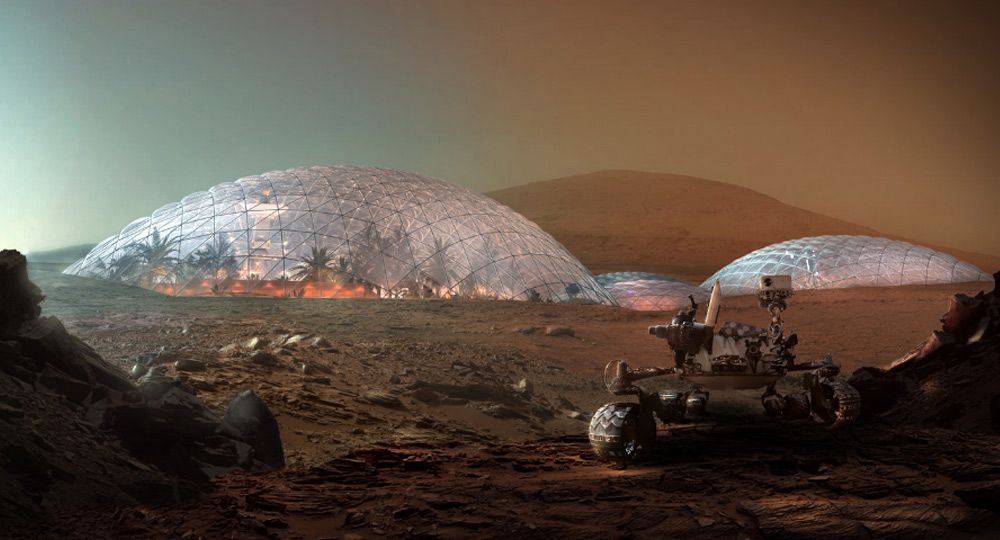 Mars Science City. Proyecto de colonización del arquitecto Bjarke Ingels