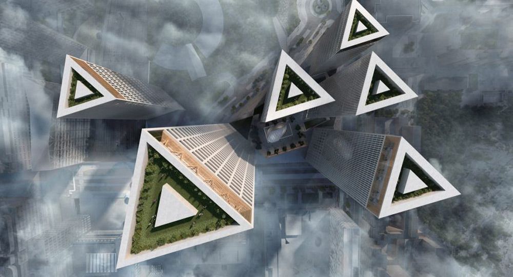 Torres Trigoni de Lahdelma & Mahlamäki Architects. Arquitectura inteligente