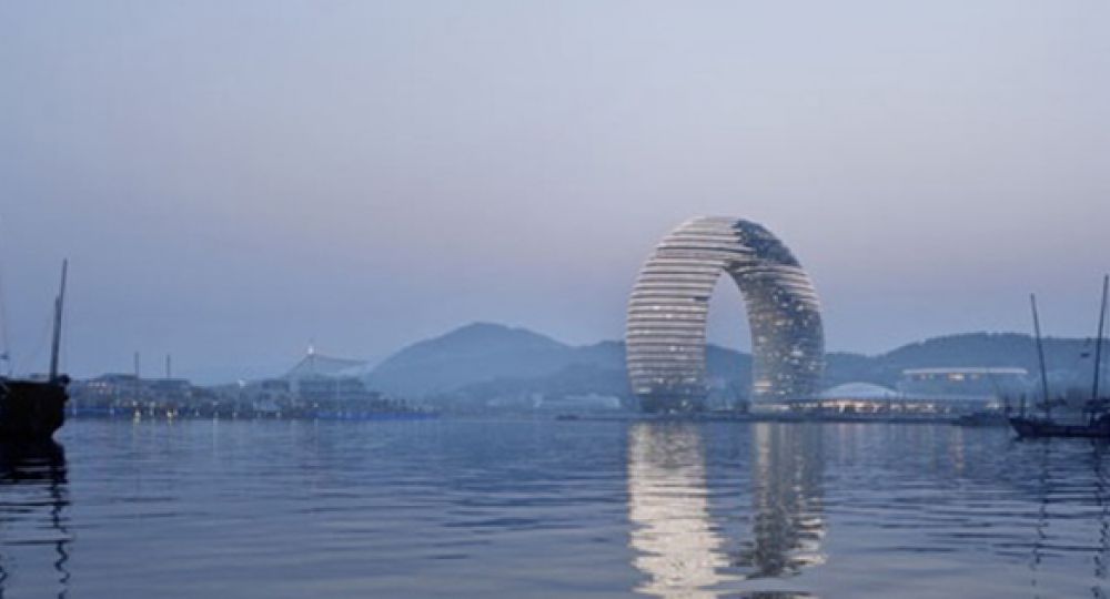 MAD diseña un edificio herradura en China