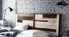 Cabecero de Cama con madera reciclada