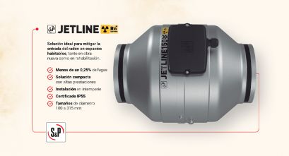 JETLINE RADON: la respuesta de S&P a la problemática del gas radón