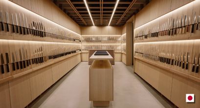 Arte, función y tradición. Tojiro Knife Gallery de L/O Design