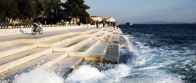 Un órgano de 70 metros recoge el sonido del mar Adriático