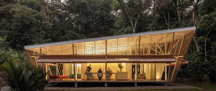 Arquitectura prefabricada y sostenible para climas tropicales