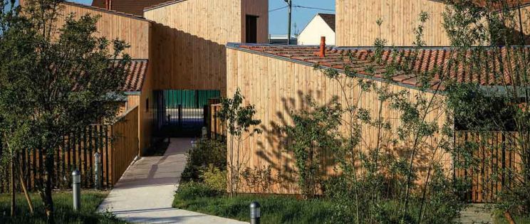 60 Viviendas sociales en Chanteloup-en-Brie, por Jean et Aline Harari Architecture
