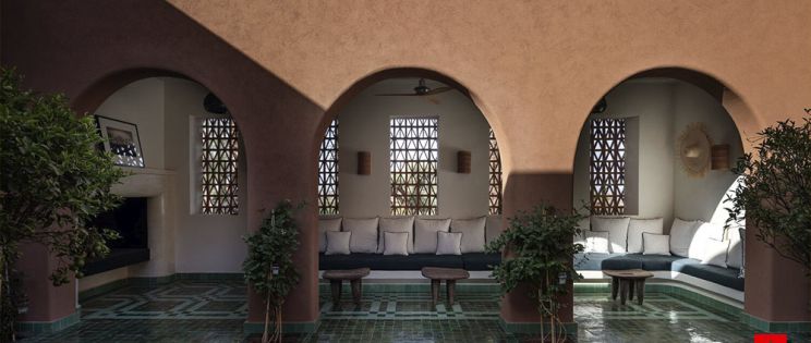 Villa Rosa, una casa única en Marrakech