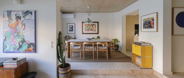 Ampliación y reforma de una adosada de los 50 en Lisboa por meio office