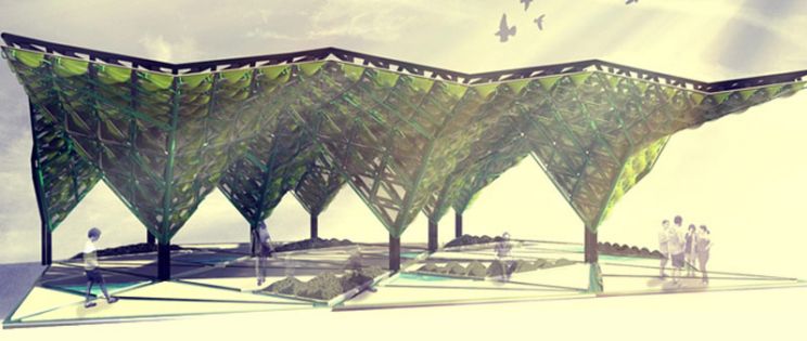 Revestimiento ecológico en la EXPO Milano 2015 