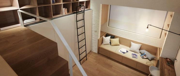 Gran vivienda y poco espacio. A Little Design