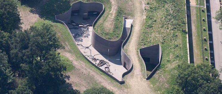  Fort Vechten Waterline Museum, Utrecht, de Anne Holtrop. Arquitectura camuflada. 