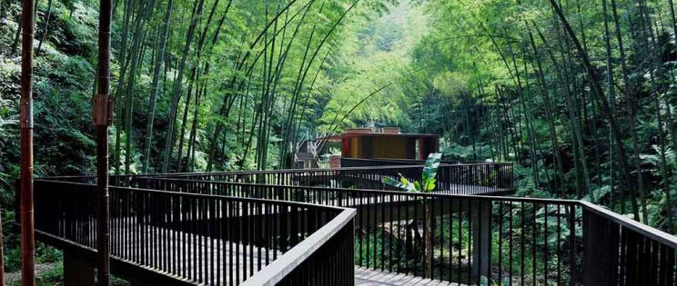 La arquitectura al servicio de la naturaleza: Zhuhai National Park Gateaway, Guizhou, China.
