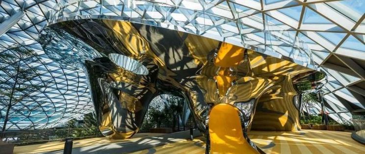 La arquitectura es juego: el área infantil del aeropuerto Jewel Changi de Singapur