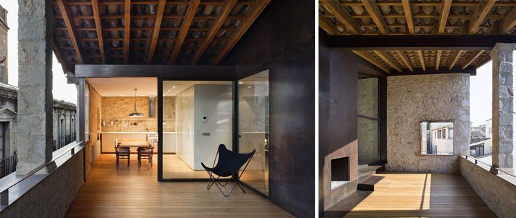 Casa Arrufat: arquitectura rehabilitada en el Centro Histórico de Gerona