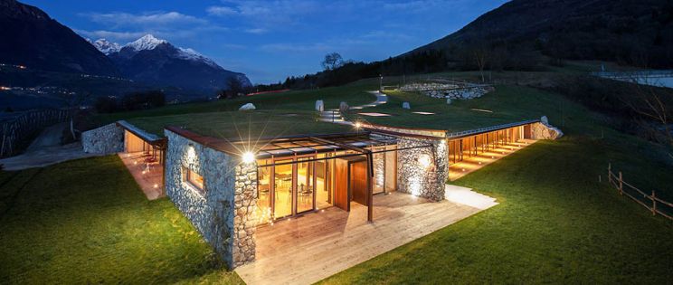 Casa Riga, arquitectura sostenible integrada en el lugar. Saracino Tagliabue Architetti.